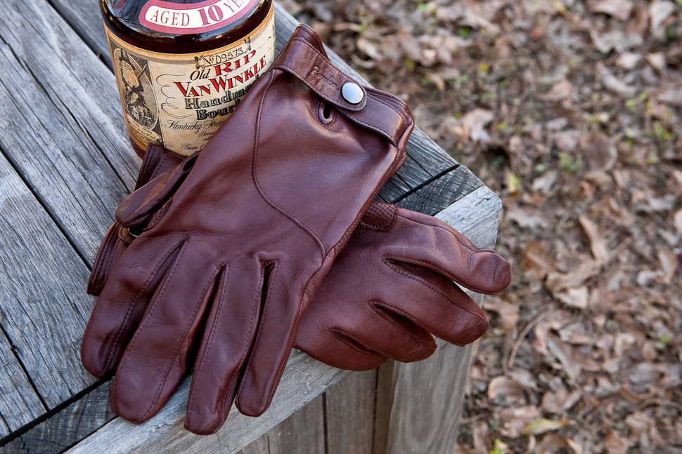 Beautiful in Brown: The Rapha Leather Town Gloves and Old Rip Van