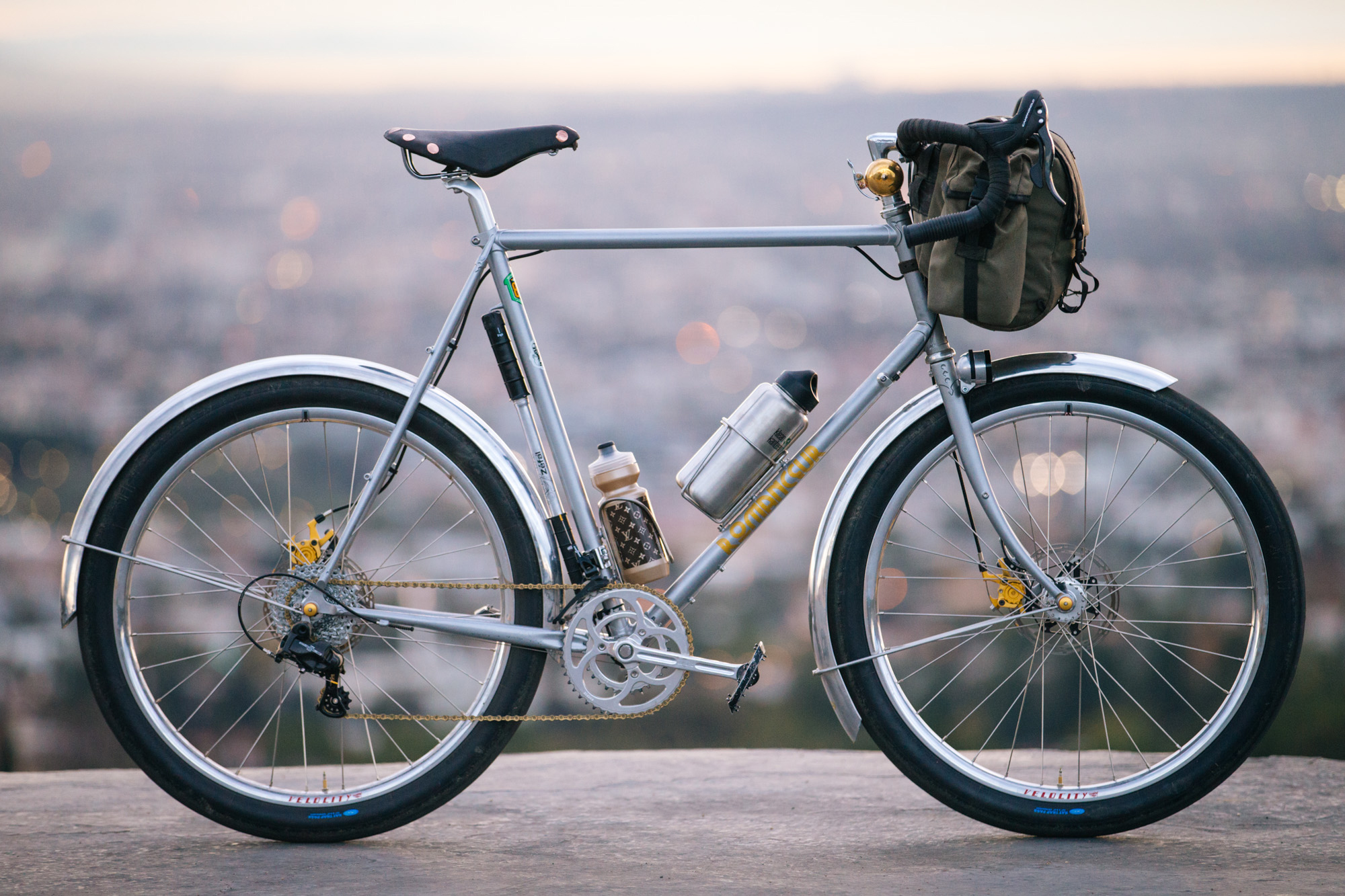 CRUST BIKES ron's orthobar シルバー oldmtb等に Introducing the Ron's Bikes x Crust Bikes Alumalith 27.5 ATB