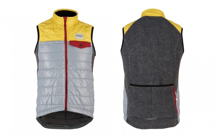 Café du Cycliste: Albertine Mens Thermal Cycling Gilet | The
