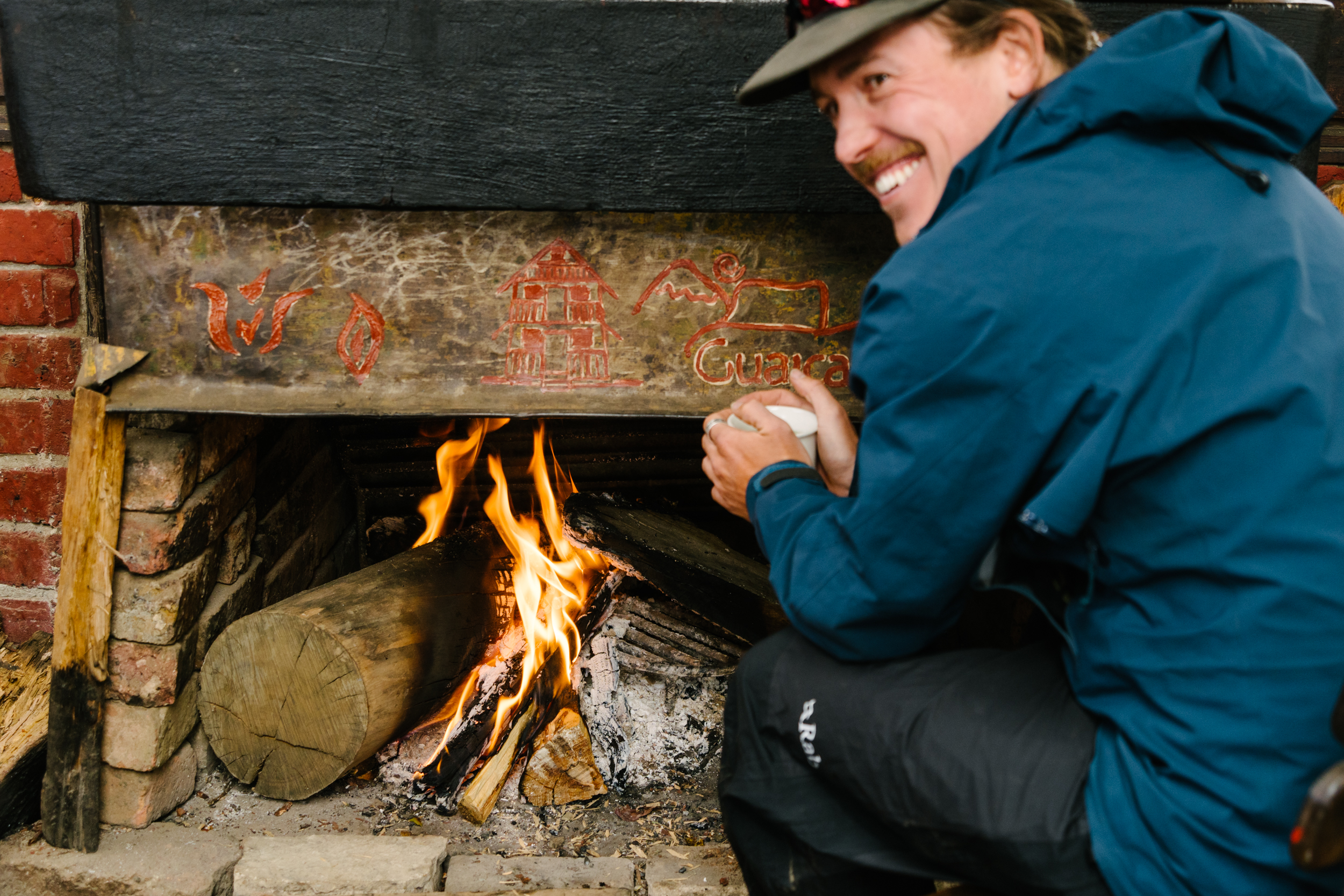 ...and a warm fire