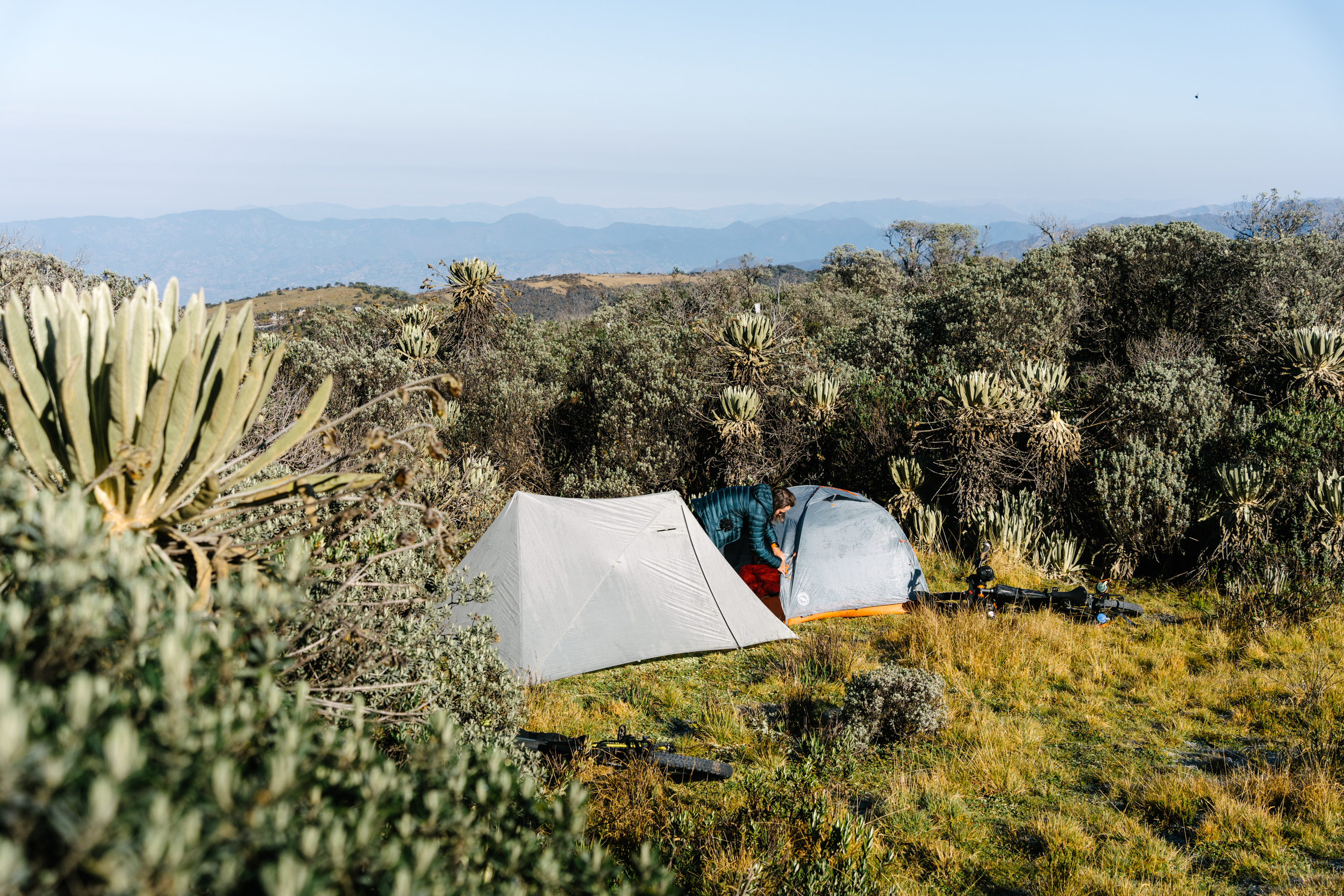 Back to the tents