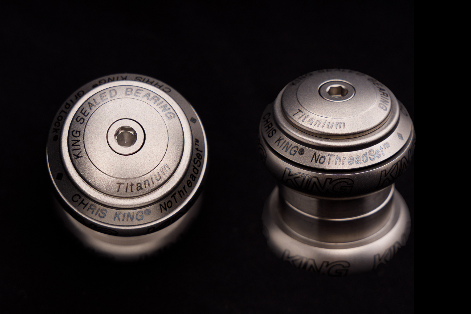 Chris King Titanium 1 1/8″ NoThreadSet | The Radavist | A