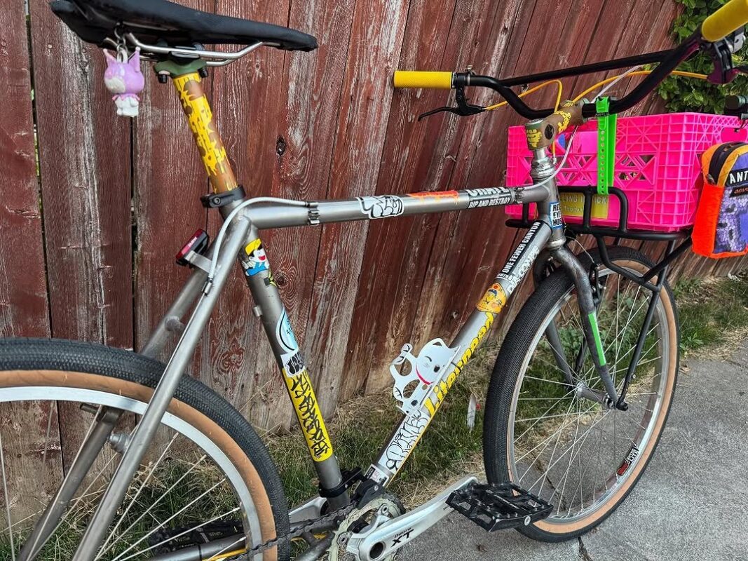 Readers' Rides: Teddy's 1992 Litespeed “Mountain” Basket Bike