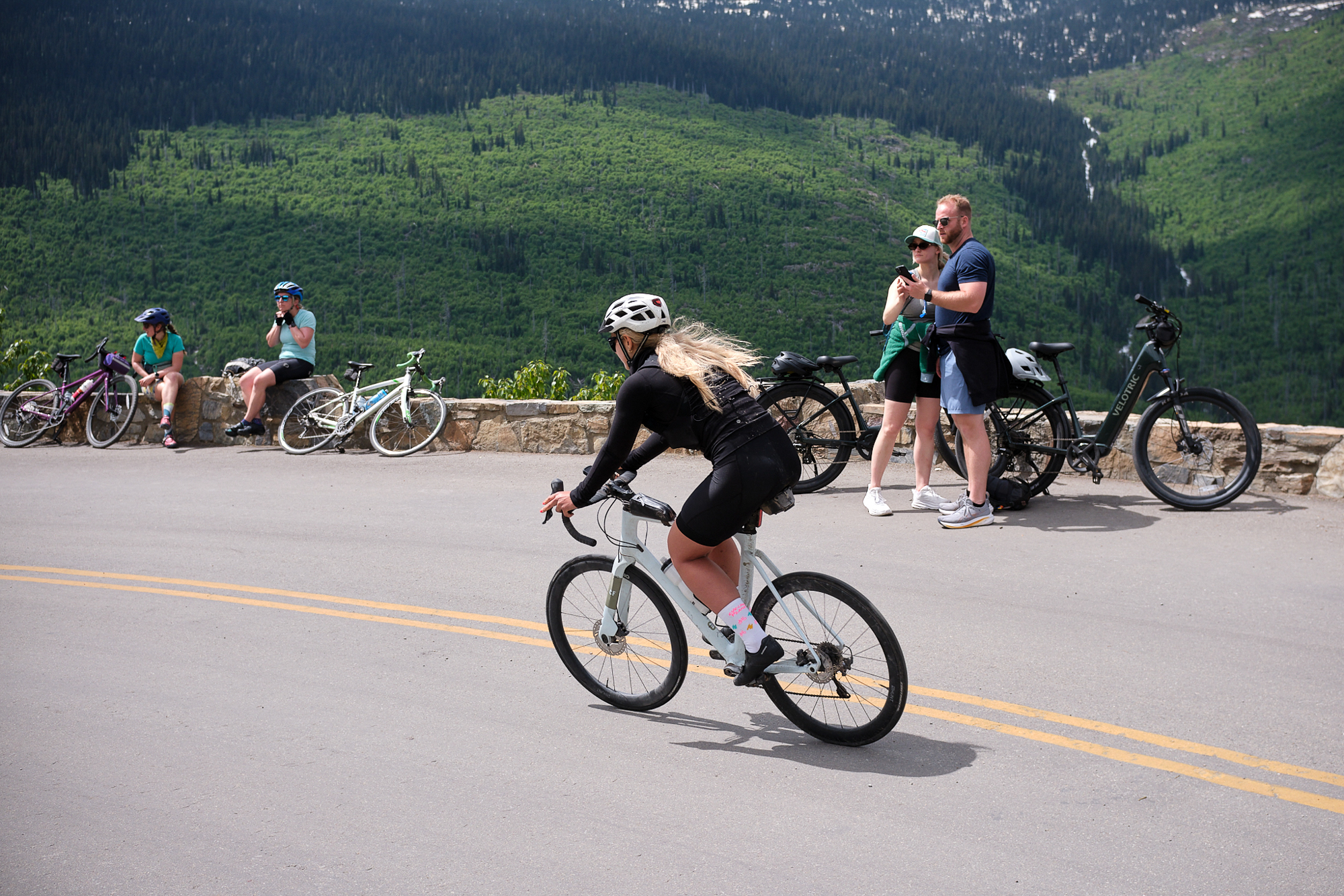 Riding Among The Glaciers
