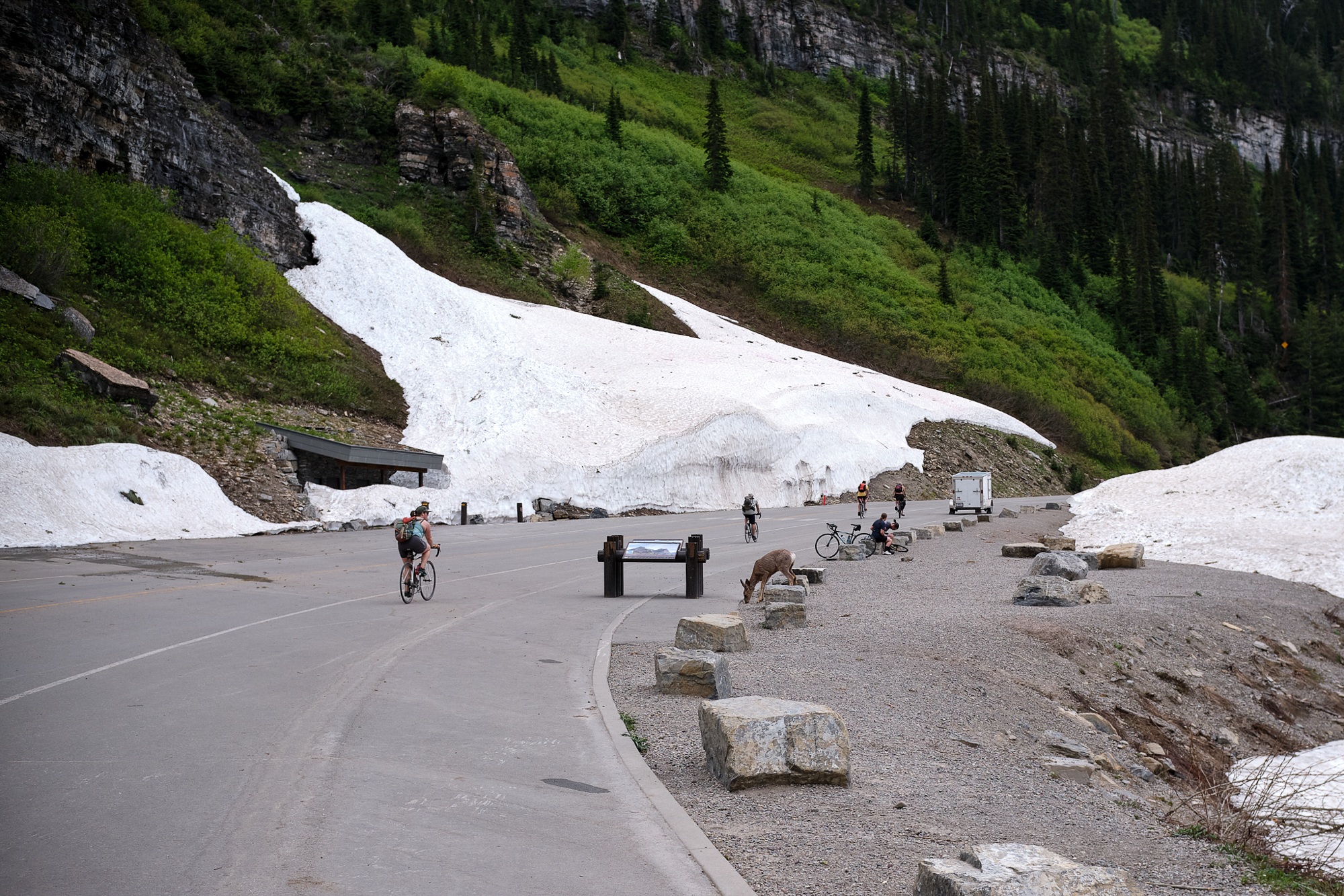 Riding Among The Glaciers