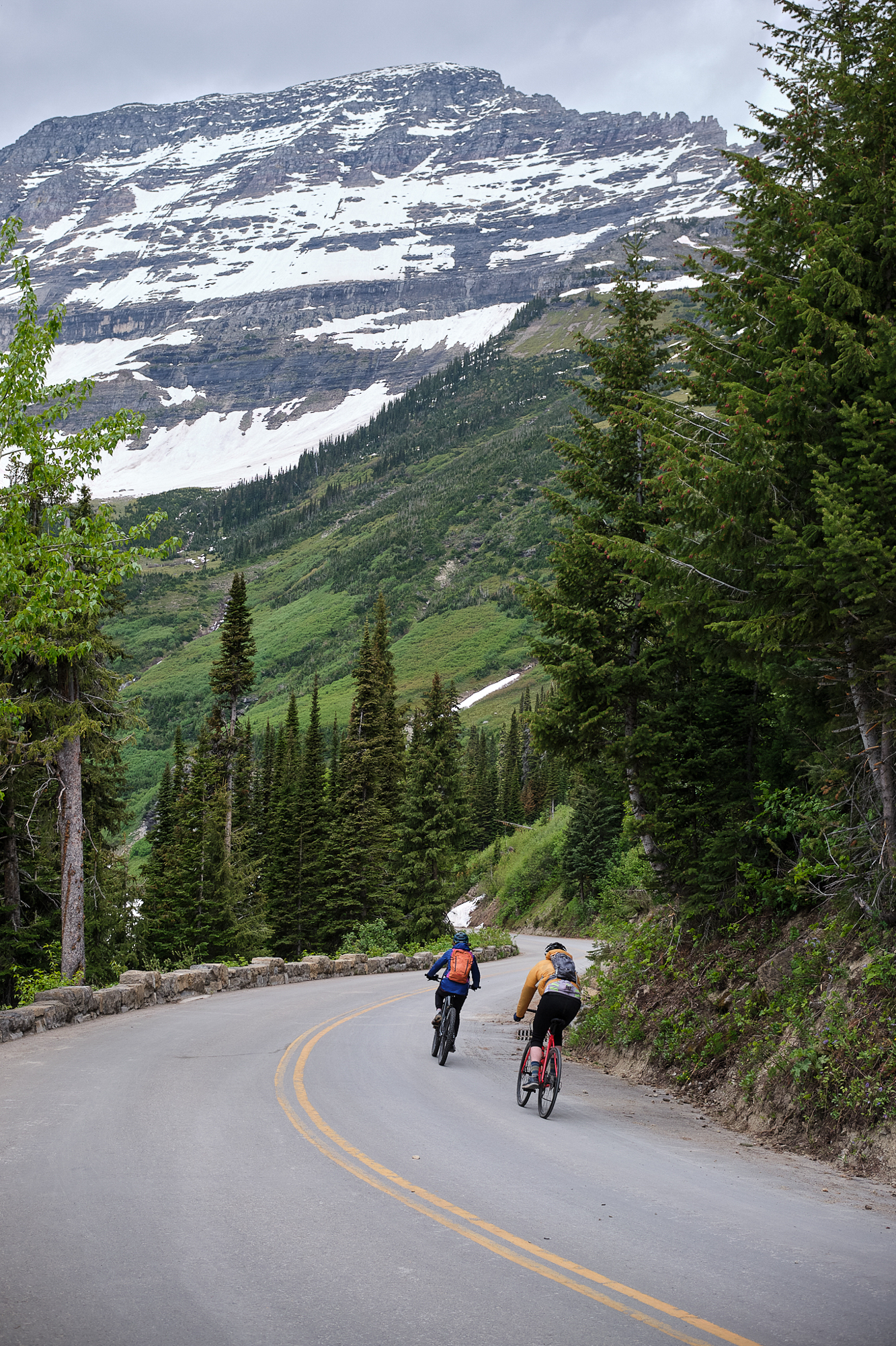 Riding Among The Glaciers