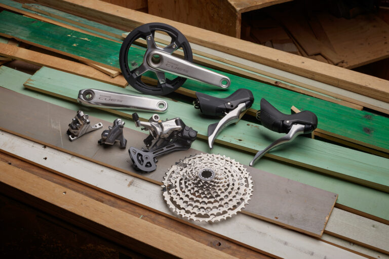 SHIMANO CUES 6点セット Shimano Rolls Out Special Edition Polished Silver Cues | The