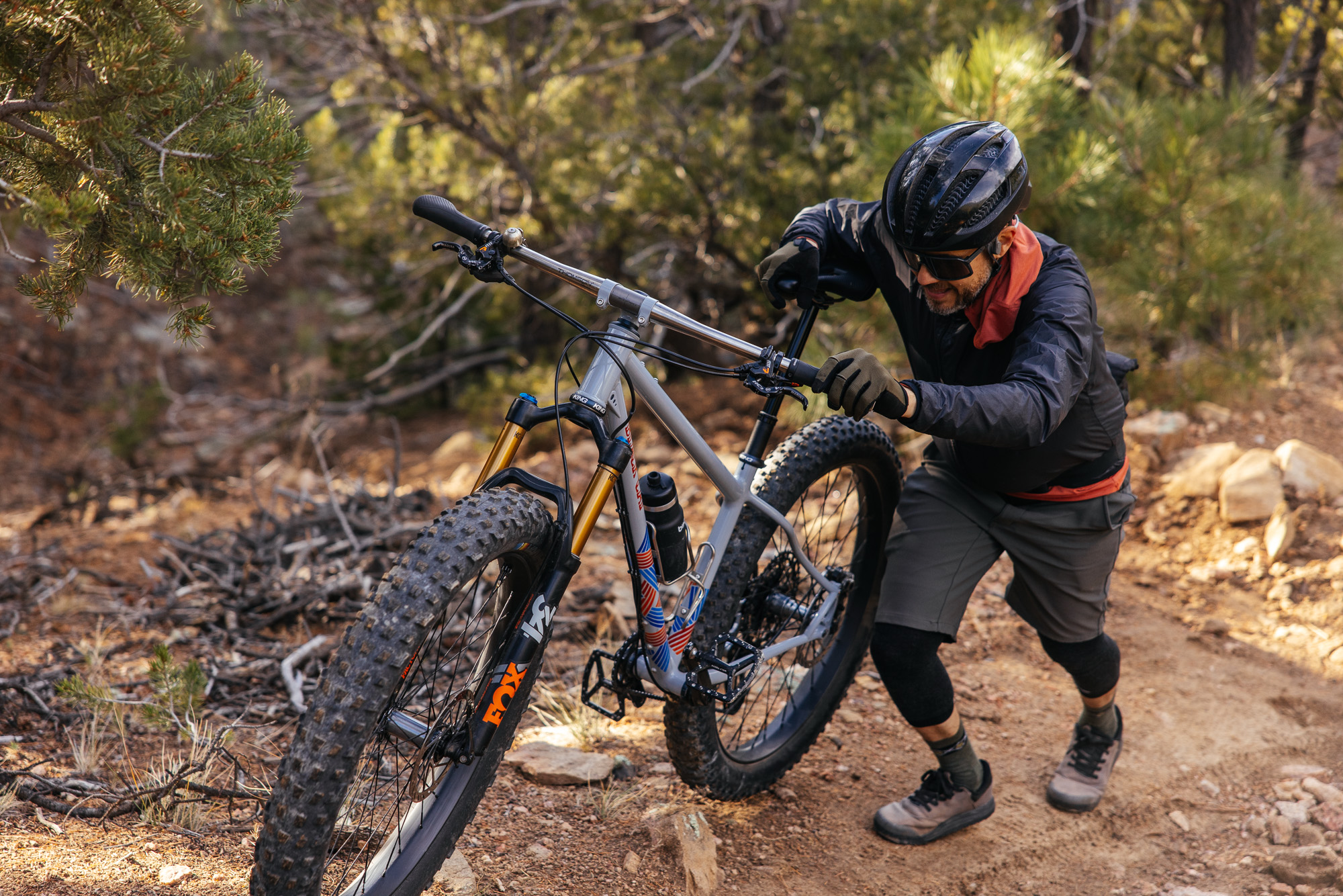 Daniel and His Black Cat Fat Hardtail