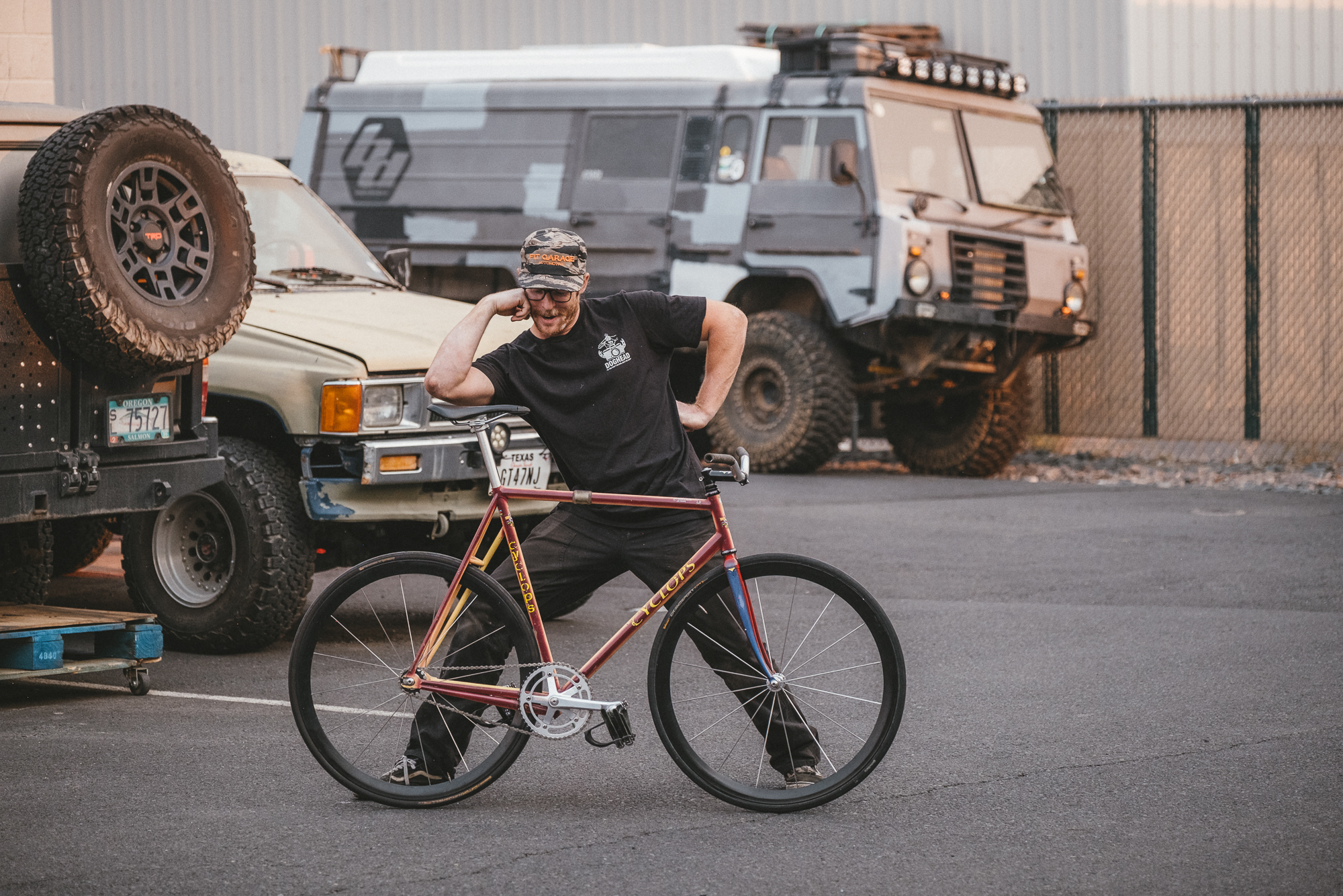 Radical Rigs: Some Silly Track Bikes, Ossie Pleasant, and a Volvo C304 6x6
