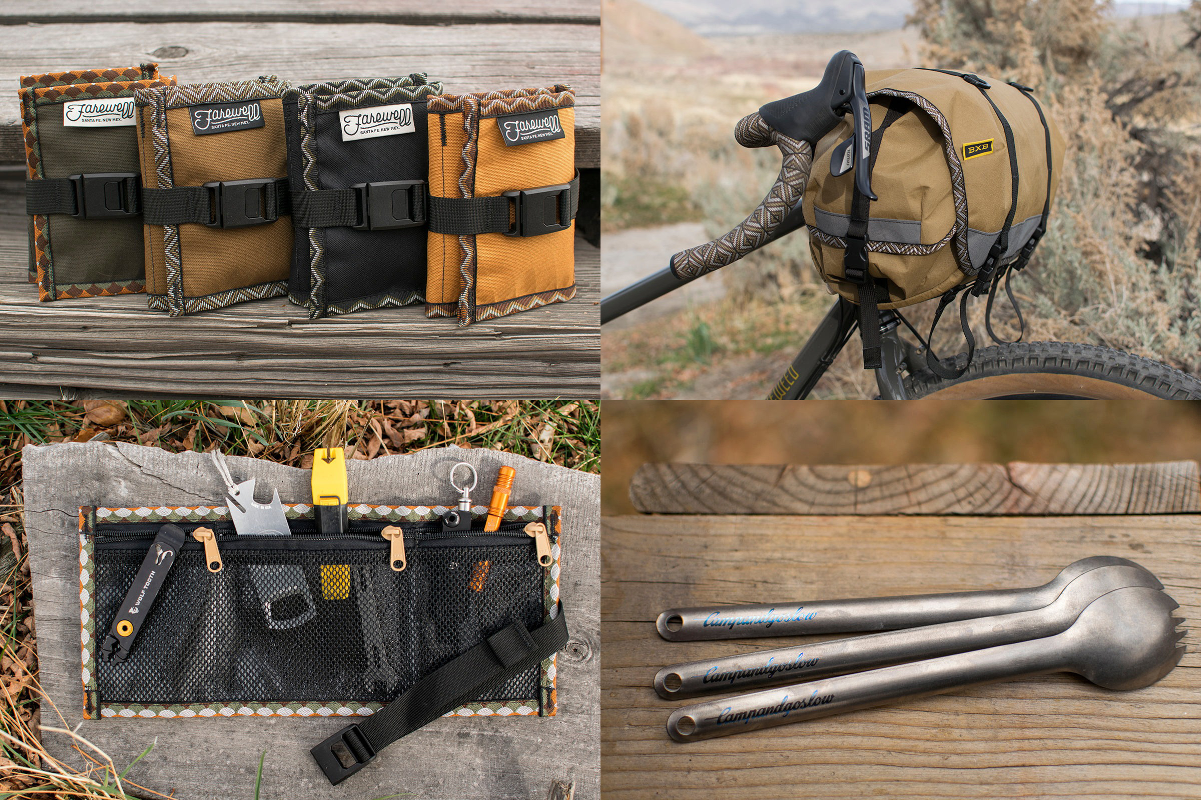 Camp and Go Slow × Swift Industries Camp and Go Slow × Swift Industries Collab - BIKEPACKING.com