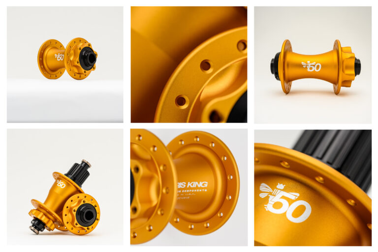 Chris King Celebrates 50th Anniversary with Matte Gold Finish