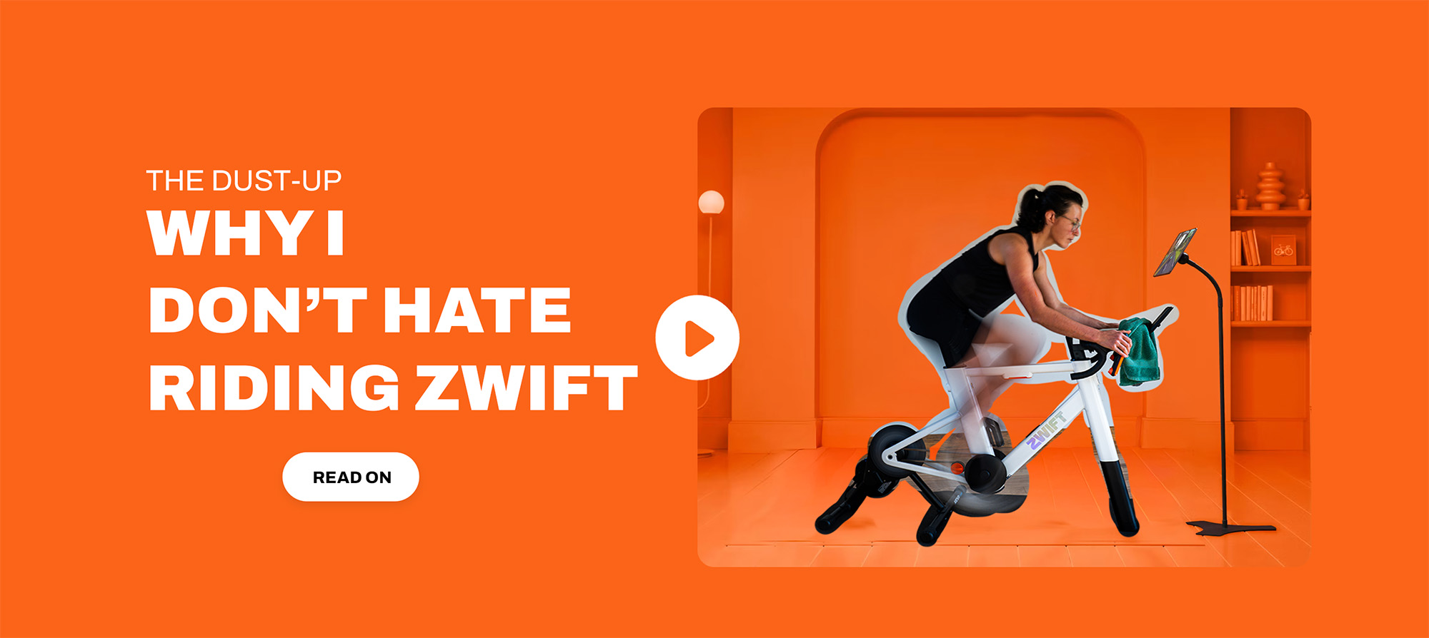 The Dust-Up: Why I Don’t Hate Riding Zwift – Hailey Moore | The Radavist