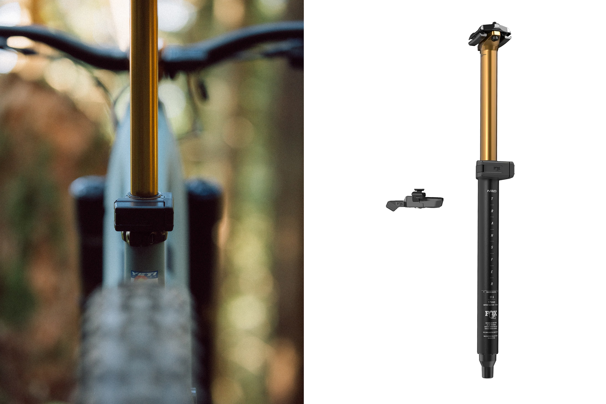 FOX Launches Transfer Neo Wireless Dropper Post in 225mm Length