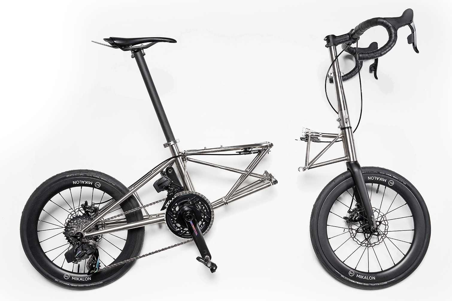 Mikalon Titanium Separable Mini Velo: Architecture in Motion