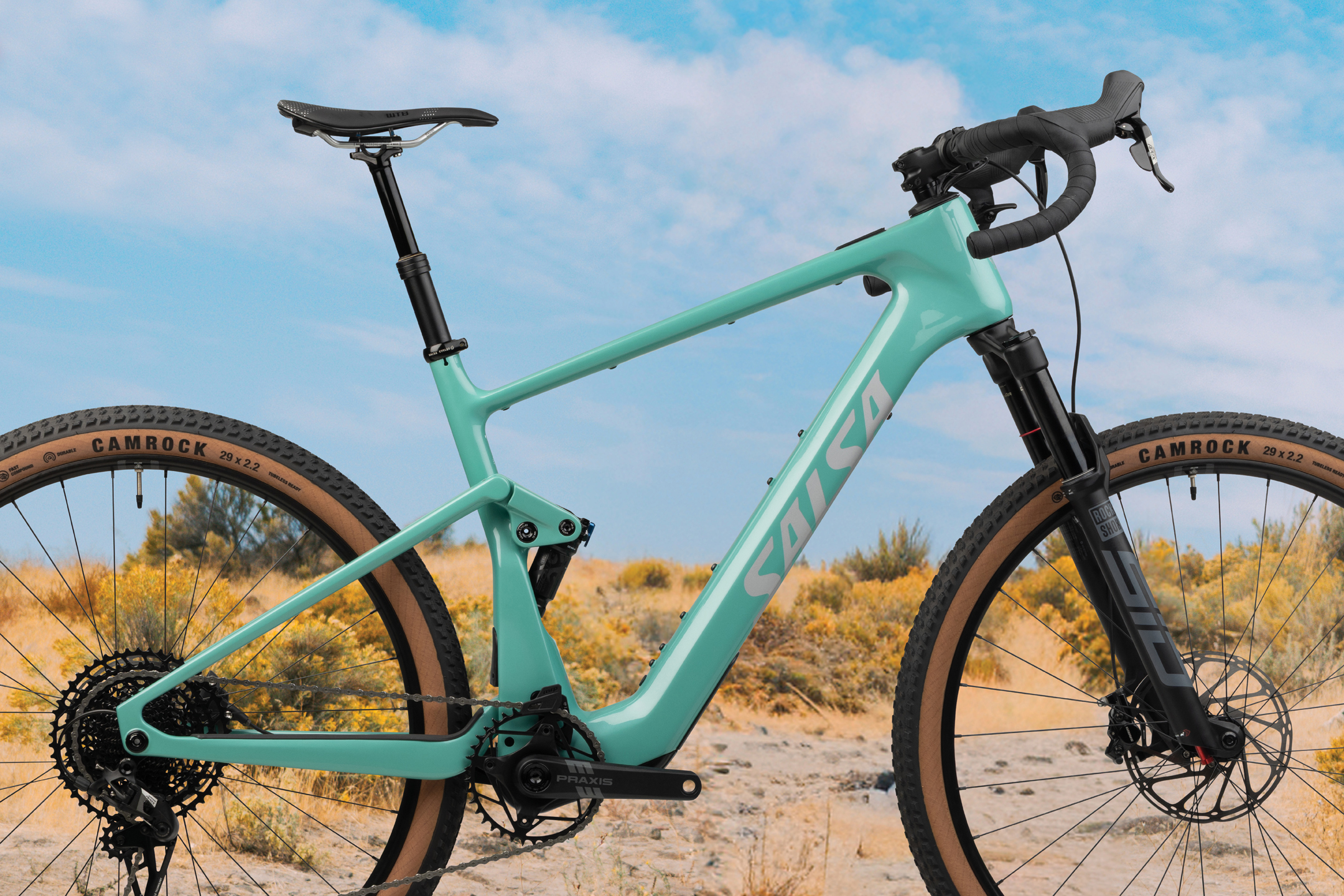 Salsa Introduces the Wanderosa FullSuspension EGravel Bike The