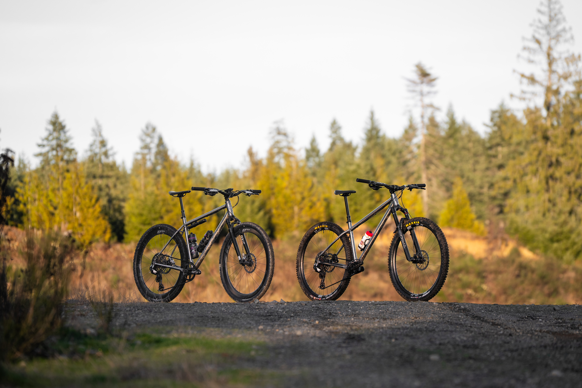Forbidden Bikes Introduce Titanium Puritan Flat-Bar ATB and Heathen Aggressive Hardtail