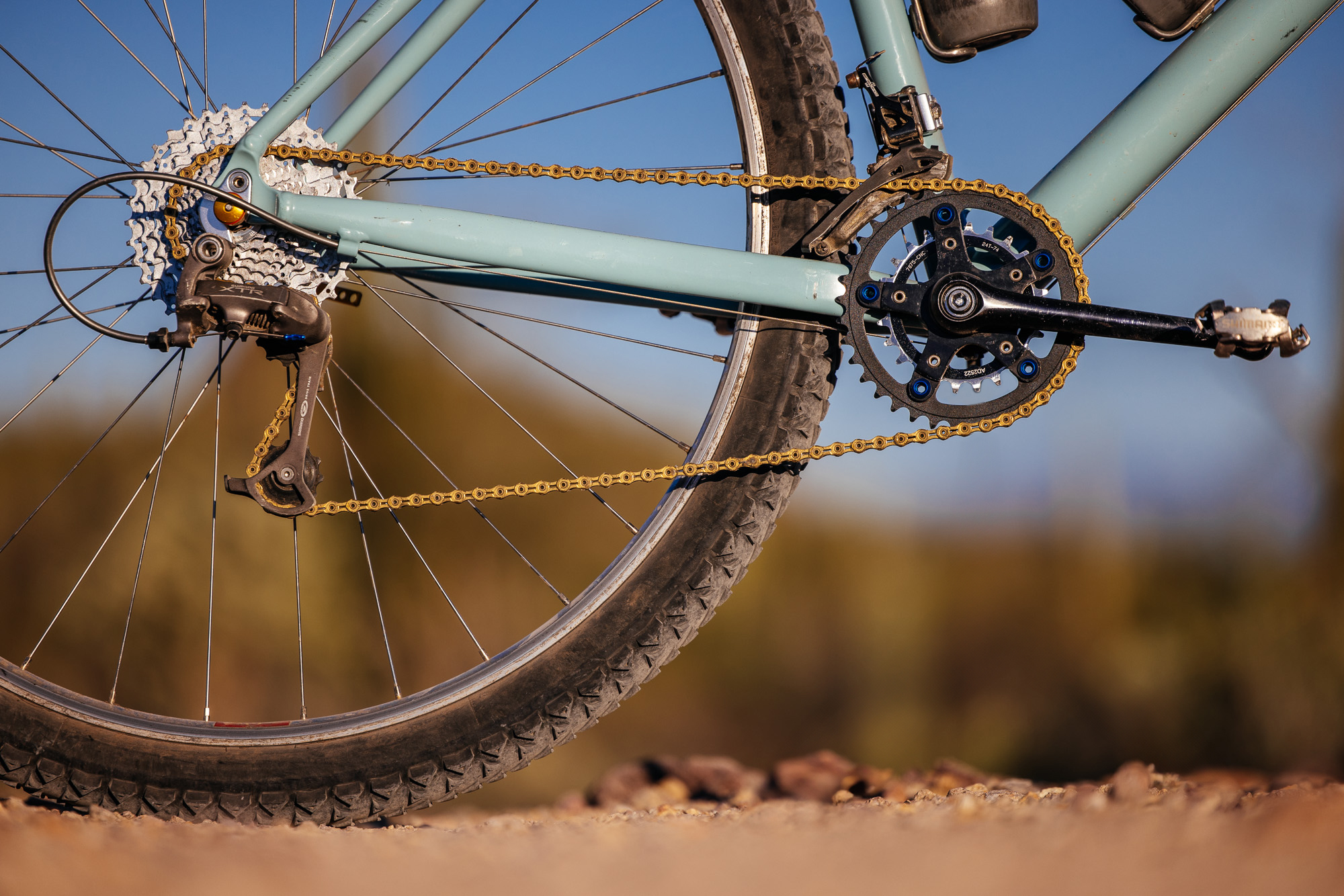 Ronnie and His R-Werks BLOOOO EVOO 29er