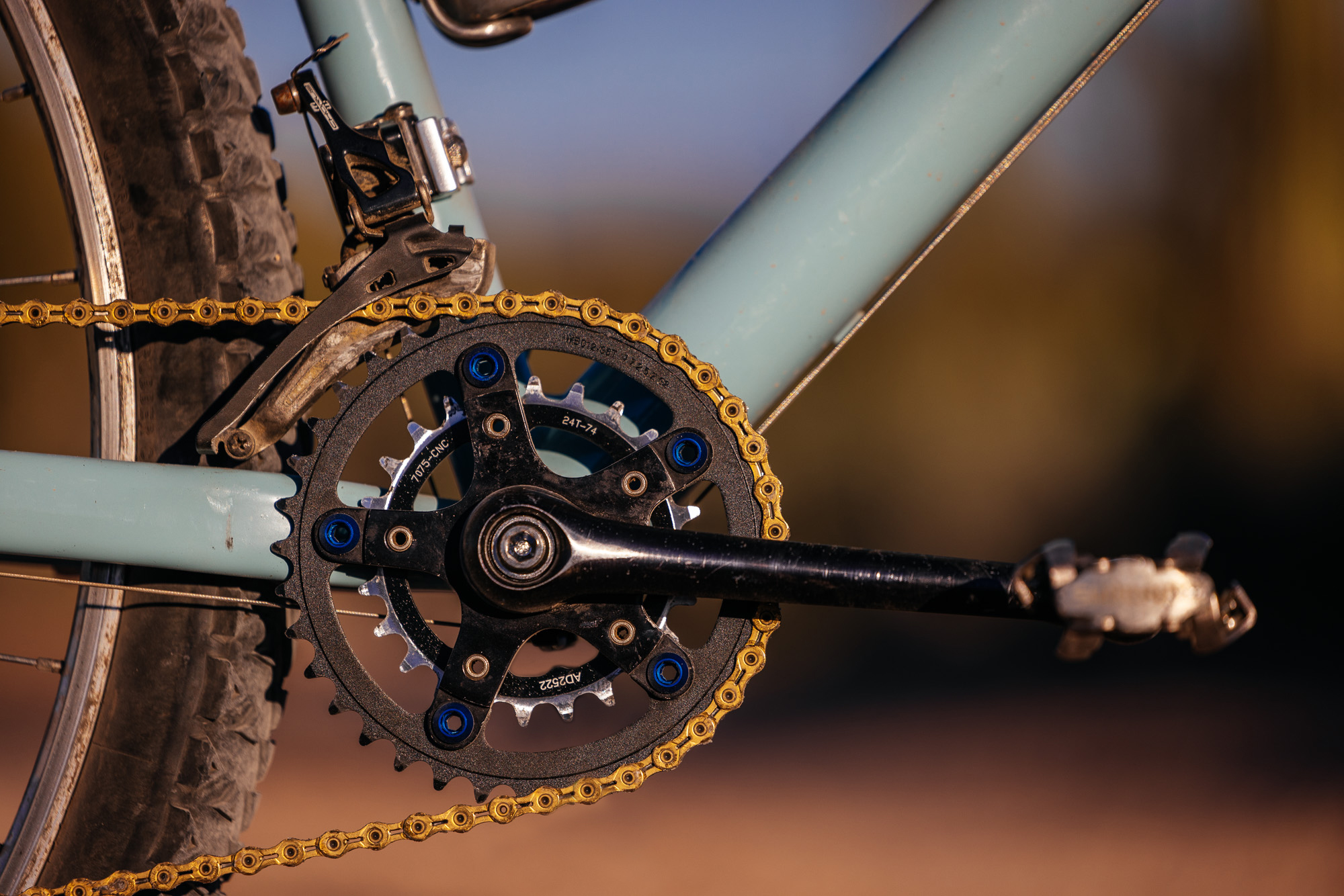 Ronnie and His R-Werks BLOOOO EVOO 29er