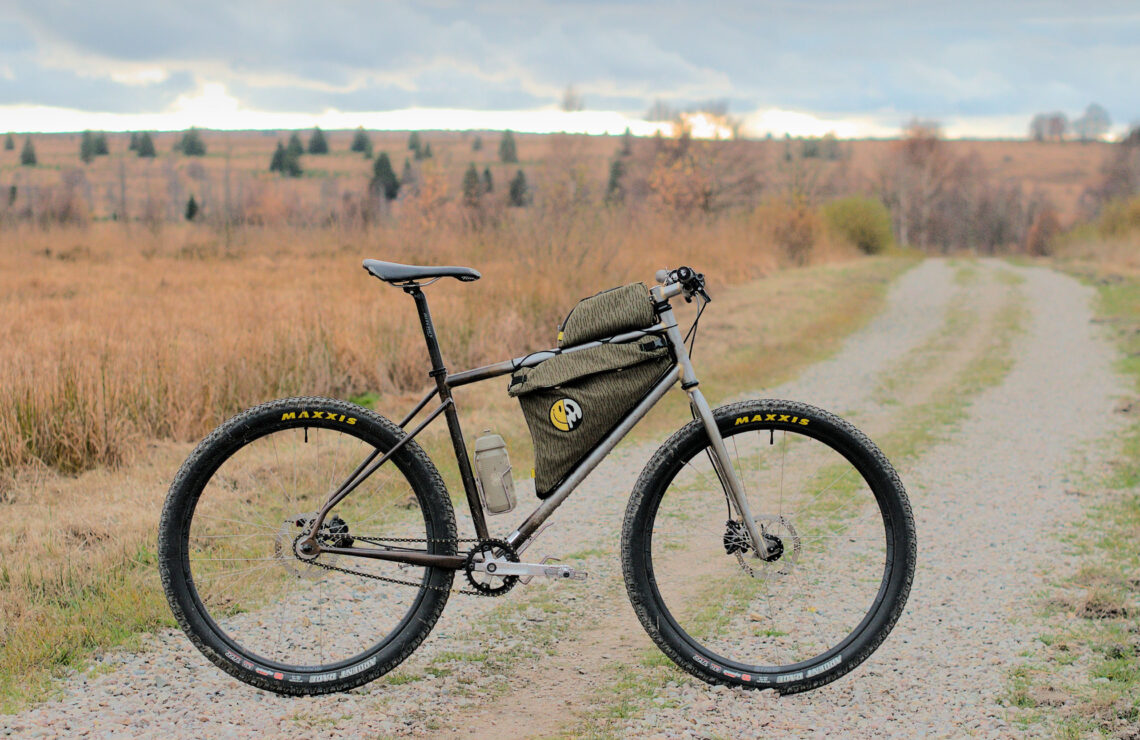 Readers’ Rides: Giles’ Self-Built Single-Speed Karma Wheels 27.5 MTB | The Radavist