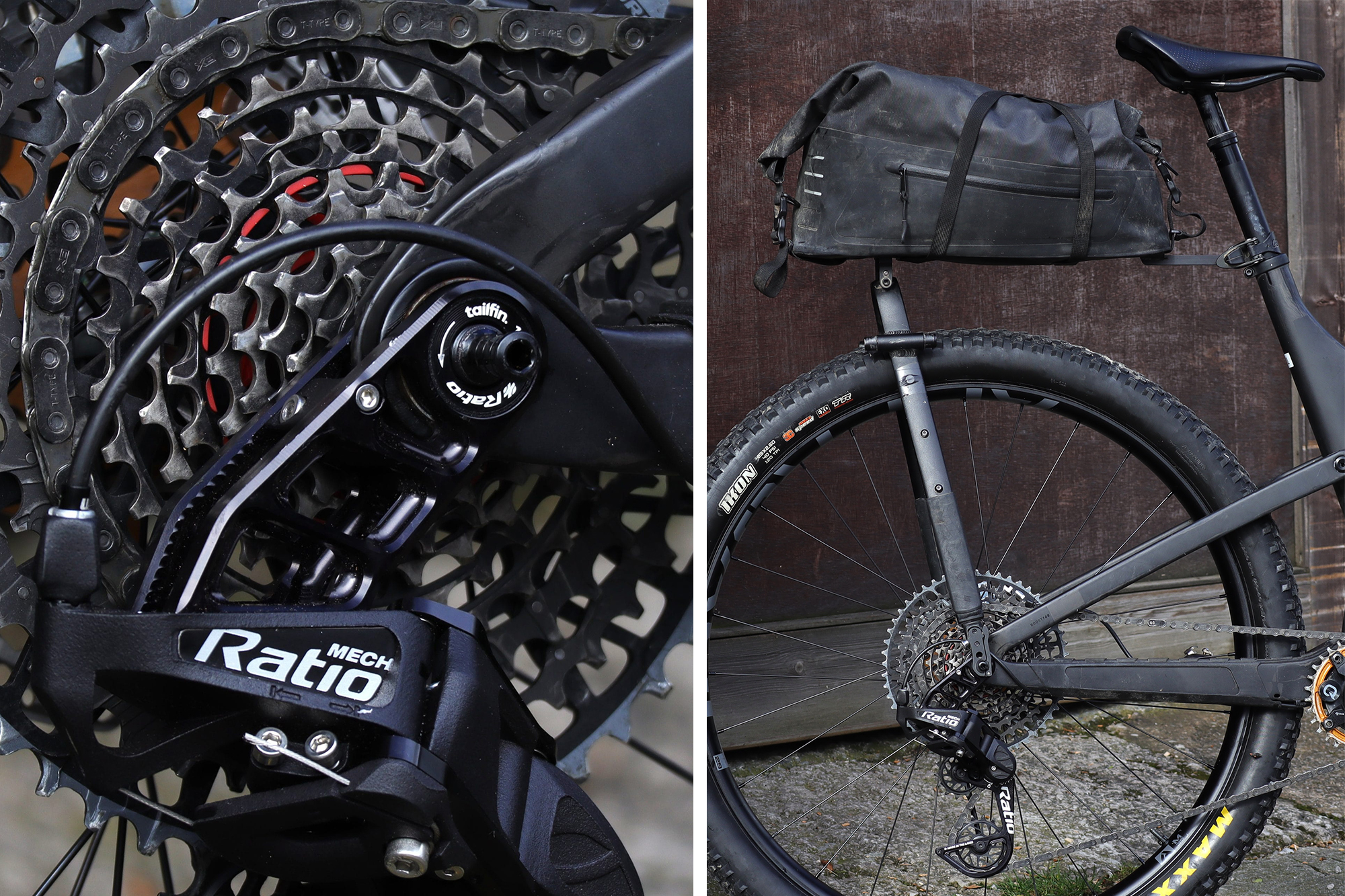 The Ratio Tailfin Bolt Allows for Rack Attachment