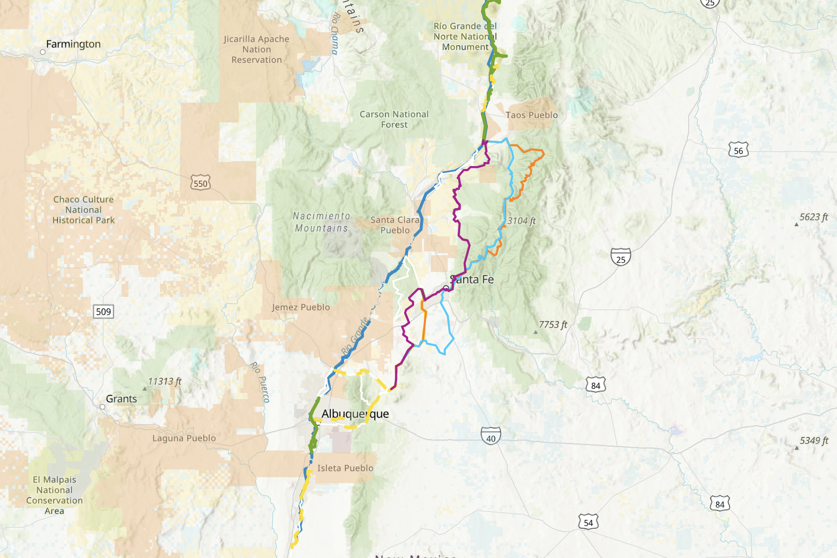Give Input on the New Mexico Rio Grande Trail