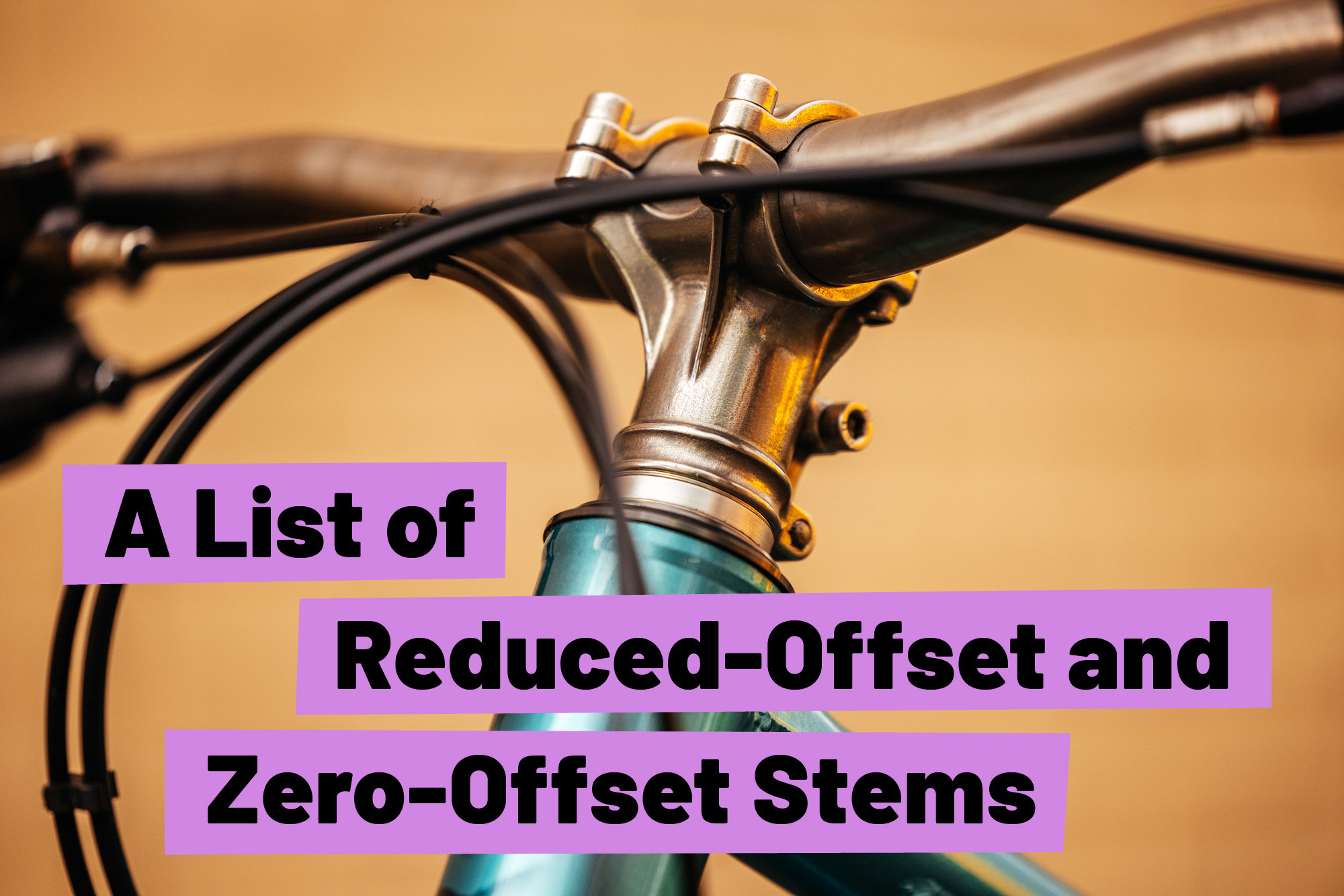 A List of Reduced-Offset and Zero-Offset Stems
