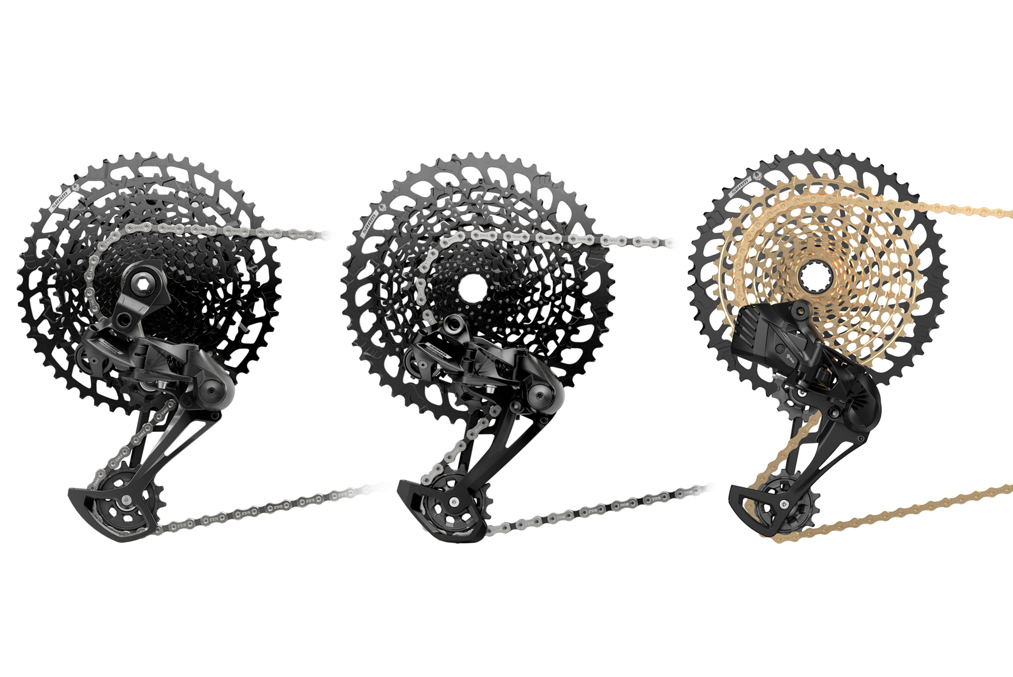 Sram Simplifies The Eagle Lineup To Three-Tiered S100, S200, and S500 Lines