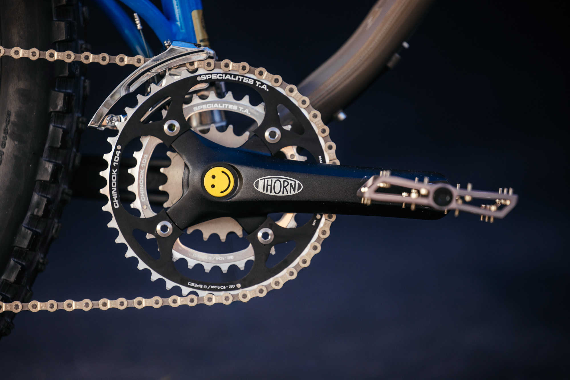 Smiley Crankset Cap