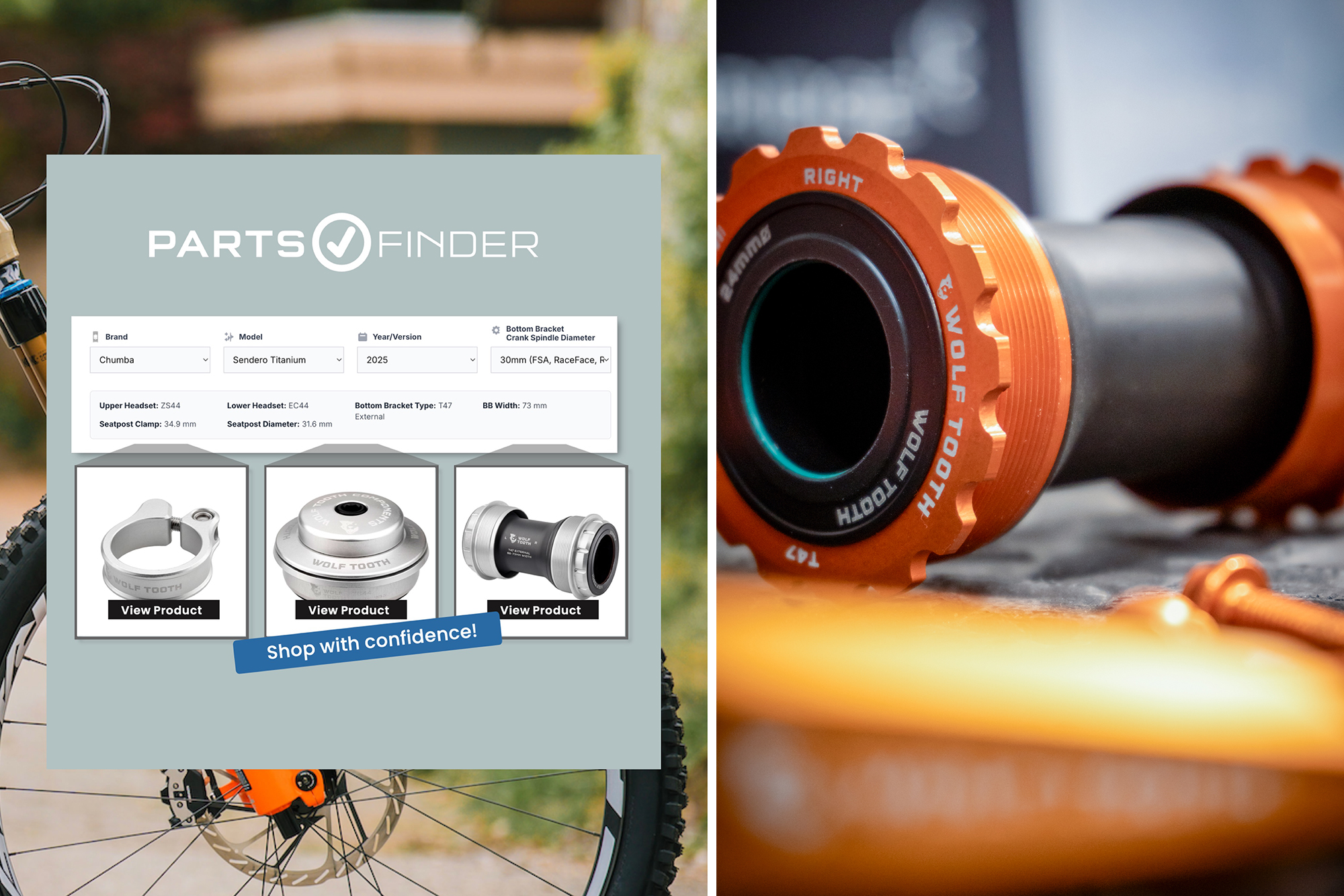 The Wolf Tooth Bike Parts Finder Just Made it Easier to Find What Parts You Need | The Radavist