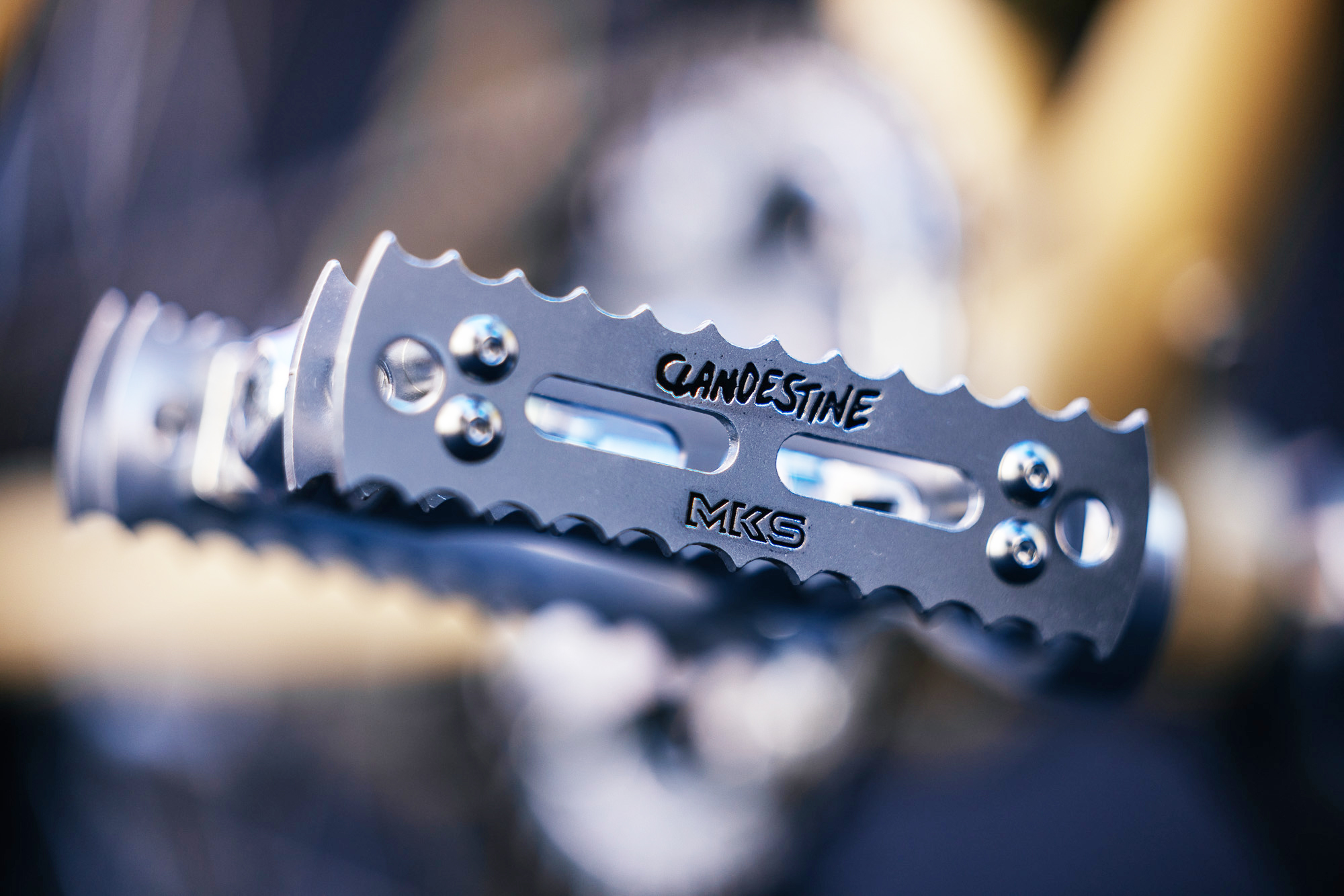 SimWorks Bubbly Pedals Now in Olive Cerakote | The Radavist | A