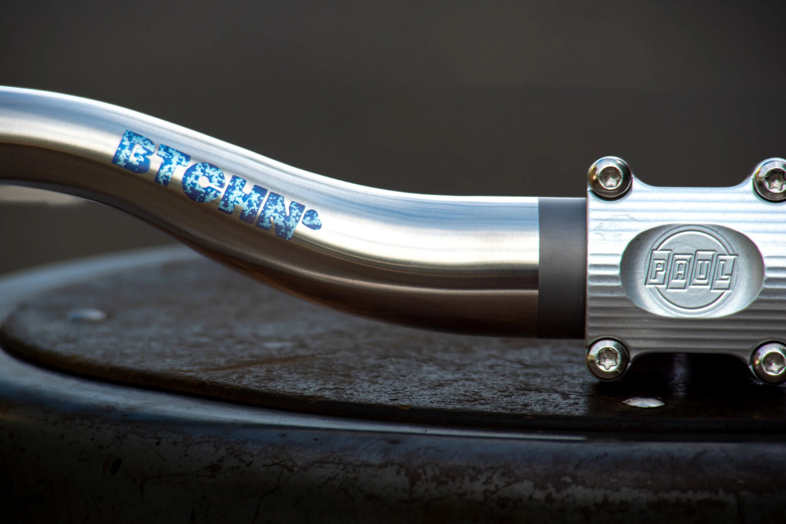 BTCHN Bikes 31.8mm Ti Low Riser Bars 13°