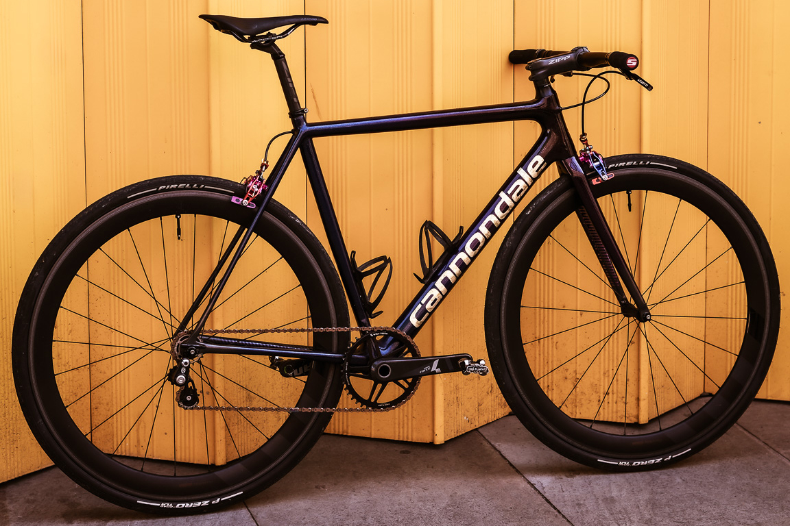 Readers' Rides: Jason's Cannondale Supersix Flat Bar Single-Speed