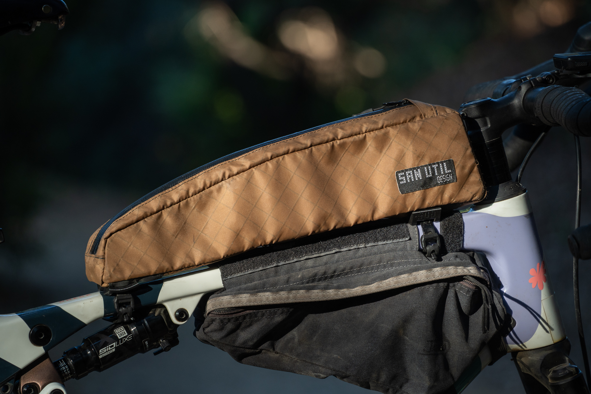 San Util Fault Line Top Tube Bag Review: Freestanding Freight