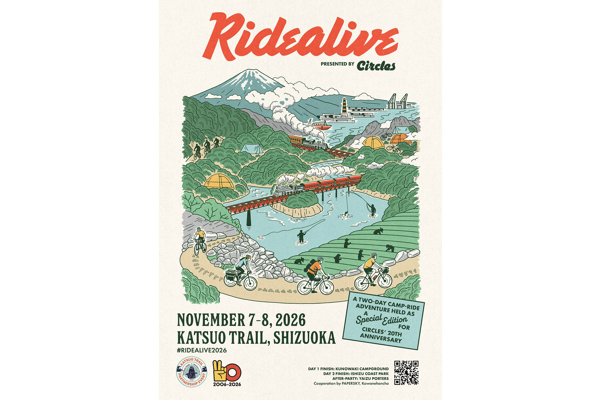 Ridealive Japan Returns on November 7-8th 2026 in Shizuoka Prefecture